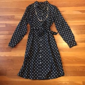 Dotted CottonShirt Dress - Derby Days